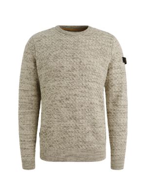 PME-Legend R-neck mouline structure Bone White