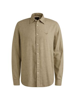 PME-Legend LONG SLEEVE SHIRT YarnDyed Grindle Dusk
