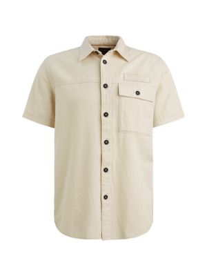 PME-Legend Short Sleeve Shirt Ctn Slub Bone White