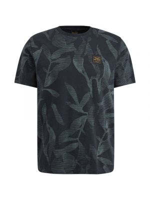 PME legend s/s r-neck slub jersey aop salute