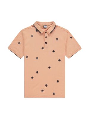 Kultivate polo pink sun peach nougat