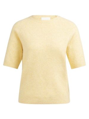 YAYA Zachte trui met korte mouwen reed yellow mela