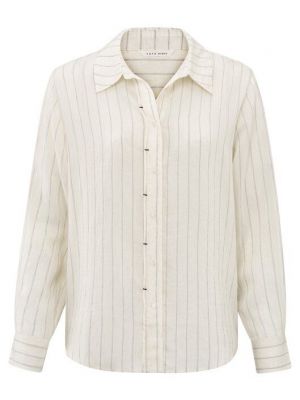 YAYA Striped blouse summer sand dessin
