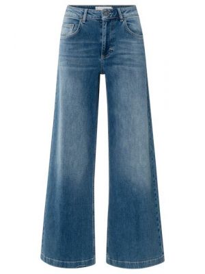 YAYA Jeans met wijde pijpen (L34) blue denim