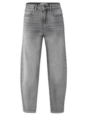 YAYA Loose fit hw denim light grey denim