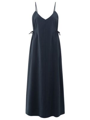 YAYA Strappy dress with drawstrings total eclipse 