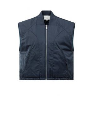 YAYA Omkeerbare bodywarmer inkwell blue