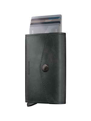 Secrid wallet envelope vintage black