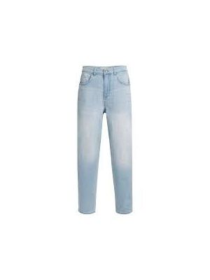 YAYA Barrel jeans met wassing light blue denim
