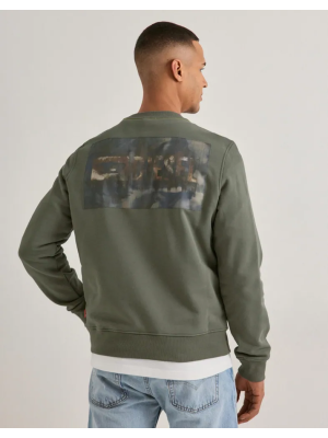 Diesel s-ginn-v1 sweater groen