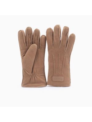 Warmbat Gloves Woman Goat Suede Cognac