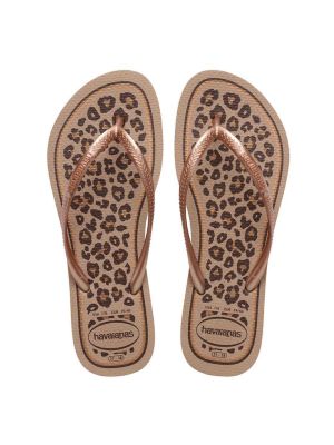 Havaianas Slim Animals Rose Gold/Rose Gold