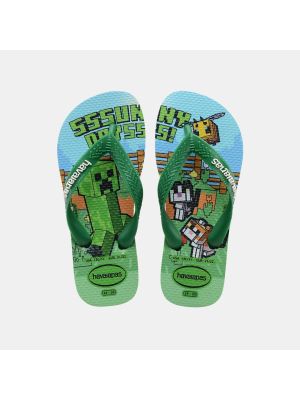 Havaianas Kids Minecraft Green