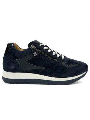 Helioform Sneaker H leest Navy combi