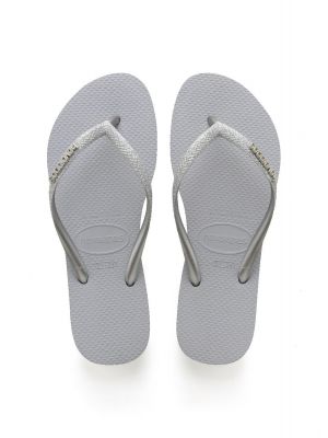 Havaianas slim glitter slipper ice grey