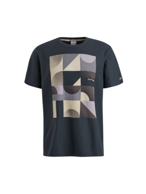 Cast Iron r-neck regular fit twill jersey sea stor