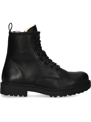 Blackstone WL02 Boots Kajsa Black Leather Fur